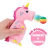 1pc Foam Ball Popper Toy - Squeeze & Launch Unicorn Toy w/ Foam Balls Included  Animal Ball Shooting Squishy Toy, Toddler Toys view 3