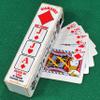 Euchre Suited Trump Club - Combined Trump Indicator/Marker that Also Shows Ranking of Highest Cards in Order - Made in USA (Distressed White) view 4