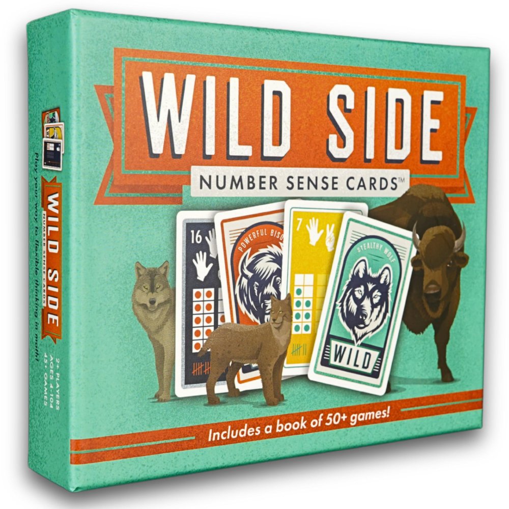 Award-Winning Math Deck for Kids| 50+ Math Games for Kids to Support Concepts Including Addition, Subtraction, Multiplication, & More! Perfect for Homeschool, Classroom, Travel & Family Games!