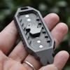 WANERSEN Titanium Duck Fidget Slider Toy Spinner Finger Push Decompression Toys EDC Gear for Fun view 2