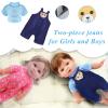 Girl Doll Clothes and Accessories - 6 Sets for 11 Inch Dolls, Alive-Baby Princess Dress, Gown, Pajamas, Cute Baby Outfits Christmas Birthday Gift Little Girls view 2