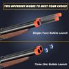 Bugrtey Double-barreled Toy Gun - Two Modes Realistic Soft Bullet Toy Guns Blaster with Sight - Educational Shooting Toy Shotgun - Ideas Gifts for Christmas Birthday Halloween Present view 4