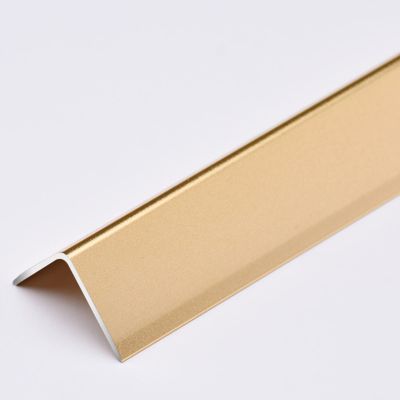 LXLZYXSF Aluminum Alloy Gold Corner Shield Wall Trim, Durable Metal Corner Guards, Protects Wall Edges from Wallpaper Tears and Fingerprints (Color : 2cm Wide, Size : 125cm/49.2" L)