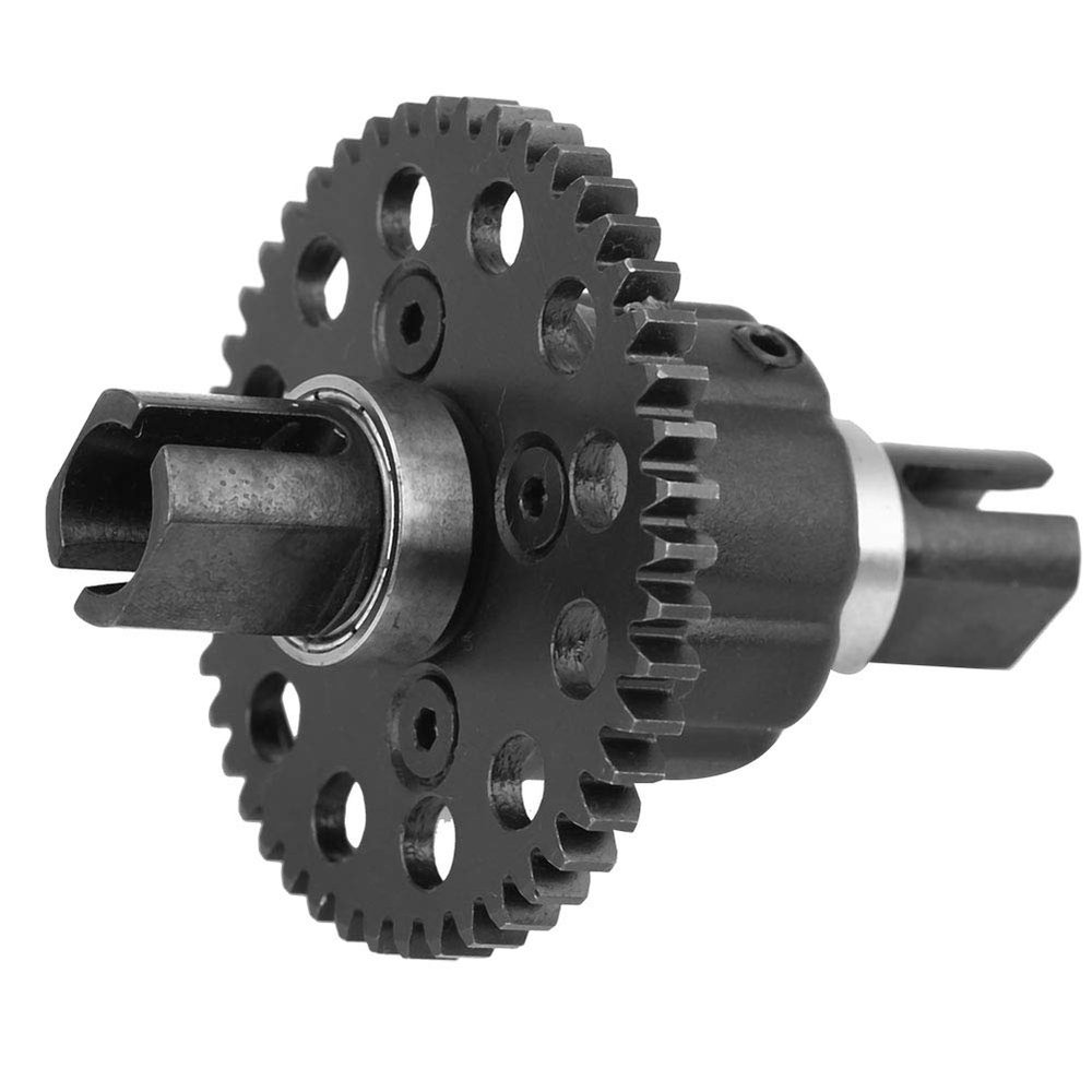 RiToEasysports RC Differential, Remote Control Model Vehicle Accessory Middle Differential Center Differential for RC Car (46T 1.0Mo Intermediate Differential Reducer (Steel)