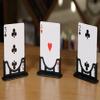 Three Cards Monte Stand Blue (Gimmicks and Online Instruction) by Jeki Yoo - Trick view 2