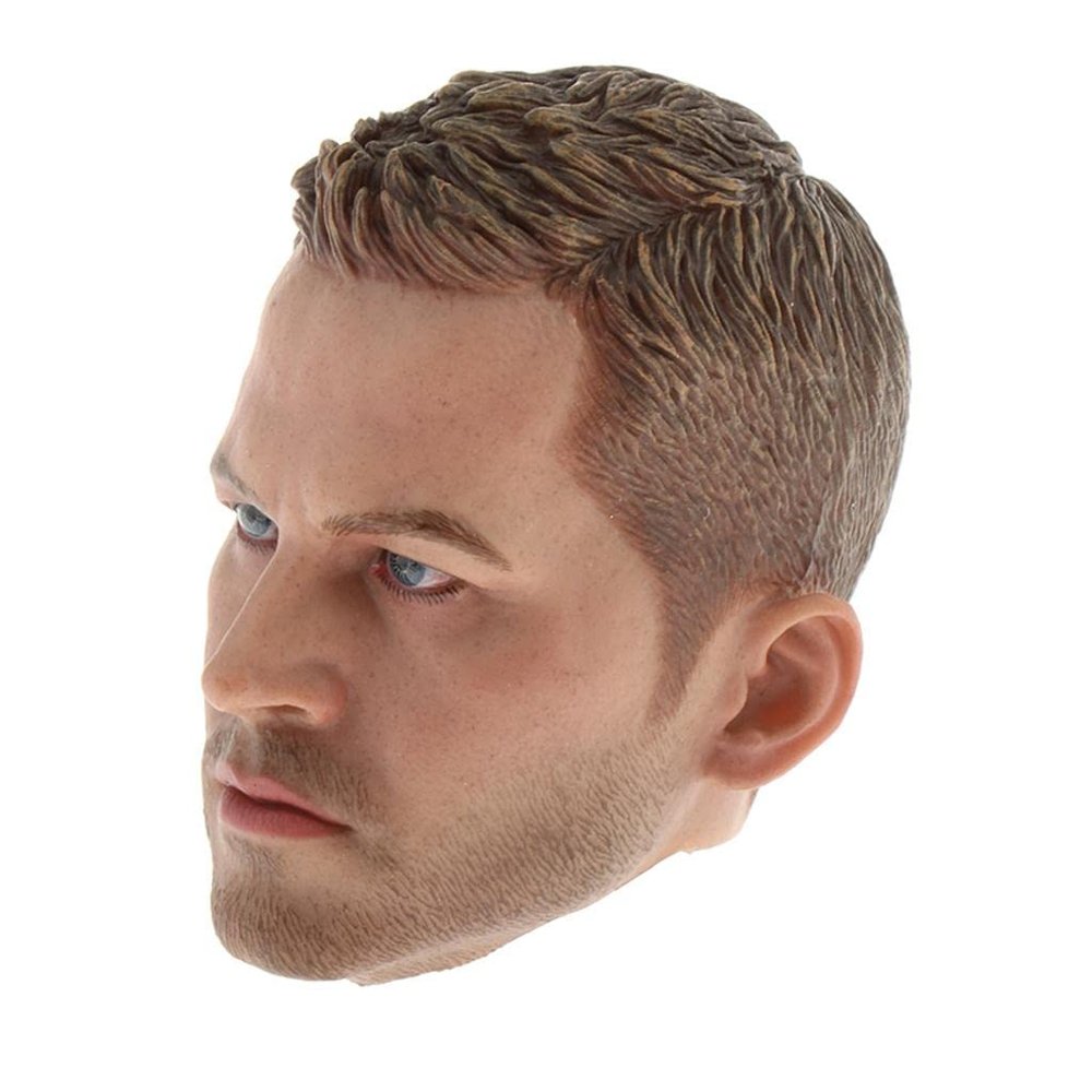 Baoblaze 1/6 Scale Head Sculpt for HT, PH, 12'' Action (4 Styles to Choose), B