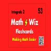 Math Wiz Flashcards Deck 53 Integrals 2 view 1