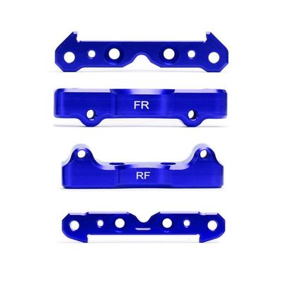 Mesimsple Alloy Front Rear Suspension Mount Set for Arrma 1/5 Kraton Outcast 8S BLX & EXB Upgrade Parts ARA330557 ARA330556 ARA330588 ARA330588 Blue