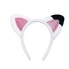 Atvscay Cat Ears Headband Birthday Party Headwear Shiny Flannelette Hair Hoop For Girl Halloween Costume (Elastic Headwear) view 1