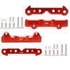 Mesimsple Alloy Front Rear Suspension Mount Set for Arrma 1/5 Kraton Outcast 8S BLX & EXB Upgrade Parts ARA330557 ARA330556 ARA330588 ARA330588 Red view 1