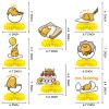 8 Pcs Lazy Egg Birthday Party Decoration, Egg Theme Honeycomb Centerpieces 3D Double Sided Table Decorations, Photo Booth Props for kids Birthday Party Supplies view 2