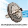 57T 0.8Mod Slipper Set, Metal Steel Slipper Clutch Spur Gear for Arrma 1/10 Granit for 1/8 RC Car view 3
