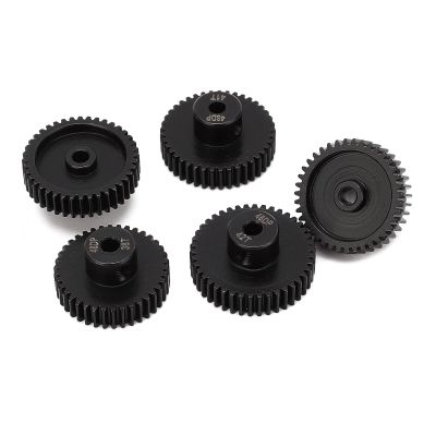 5Pcs RC Motor Gear,RC Motor Gear F 48DP 38T 39T 40T 41T 42T Accessory for 3.175mm Shaft