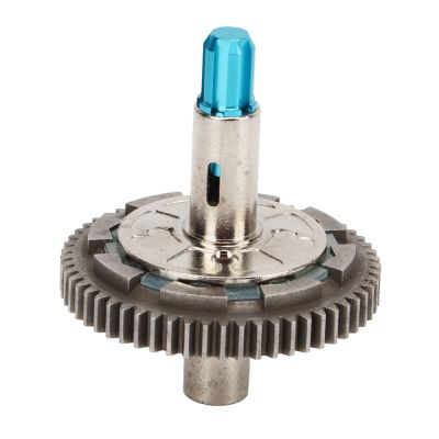 RC Clutch Spur Gear, 57T Aluminum Alloy Steel RC Slipper Clutch Replacement for Arrma 1/10 Upgrade (Blue)