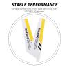 Alasum 2PCS Replacement Parts Set for S107/S107G Rc Helicopter - Blades, Tail Decorations, Balance Bar, Connect Buckle, Inner Shaft - Yellow view 2