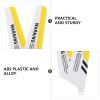 Alasum 2PCS Replacement Parts Set for S107/S107G Rc Helicopter - Blades, Tail Decorations, Balance Bar, Connect Buckle, Inner Shaft - Yellow view 4