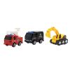 12x Pre-Filled Easter Eggs with Toys Easter Toys Colorful Filled Easter Eggs for The Holidays, Cars 22x28x8cm, Small view 2