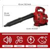 PROLOSO Kids Leaf Blower for Preschool Toddlers Outdoor Pretend Play Gardening Toy Tool Blow Air with Realistic Sounds view 3