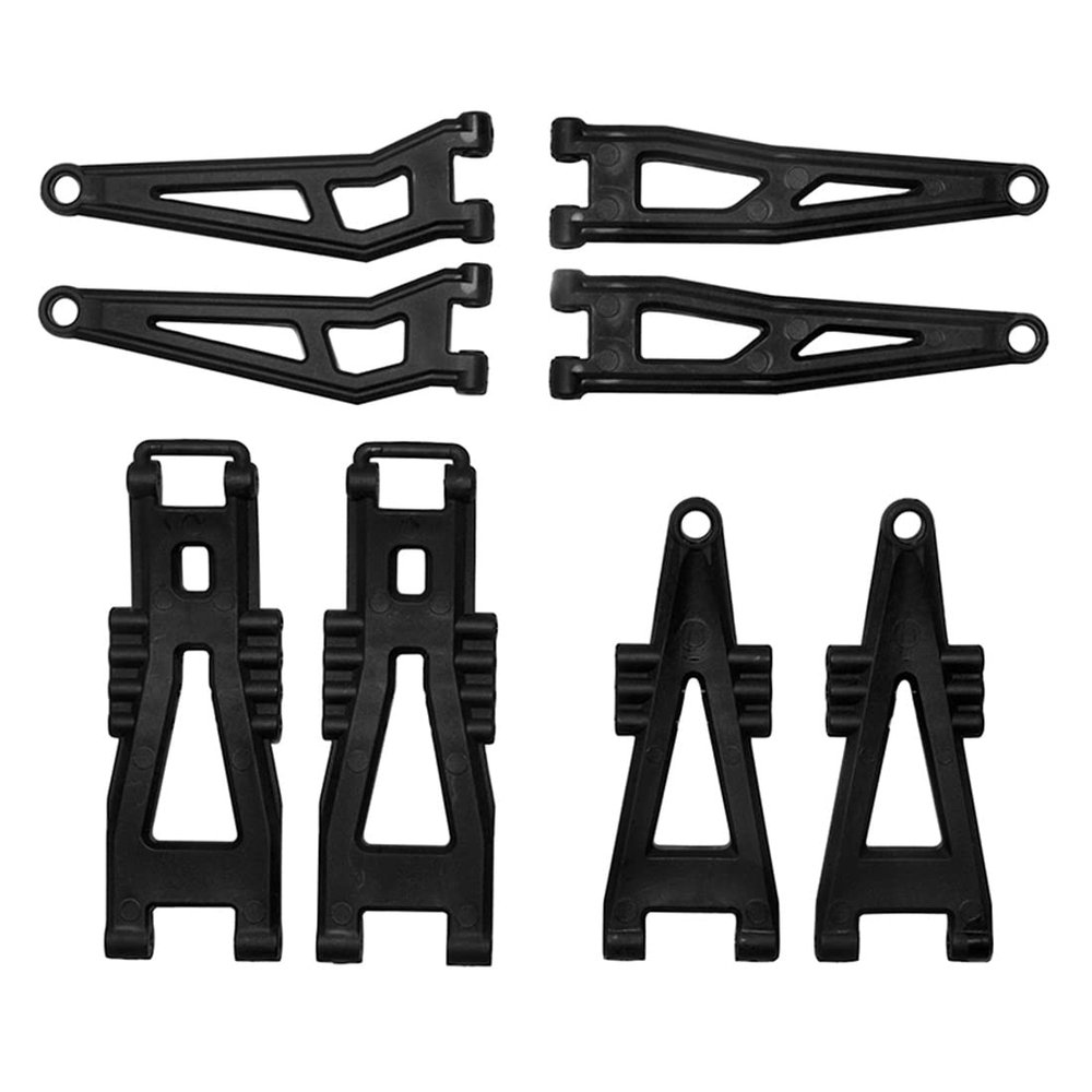 Front and Rear Suspension Arm Set for HBX 901 901A 903 903A 905 905A 1/12 RC Car Upgrades Parts Accessories