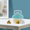 ibasenice Creative Mushroom House Piggy Bank for Boys and Girls Vintage Bank Ornament Compact Easy to Clean for Home Decor Fun Saving Pot view 3