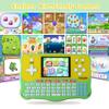 LUHYAUAN Kids Tablet/Baby Learning Pad with 102 Activities/Toddler Tablet with ABC/Words/Music/Math Interactive Educational Electronic Toys Gifts Handheld Game for Preschool Boys Girls Ages 3-12 view 4