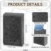 Coume PU Leather Tarot Cards Case Moon Design Playing Cards Holder Tarot Deck Protective Case for Most Standard Size Playing Gothic Oracle(Star Style) view 2