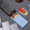 Coume PU Leather Tarot Cards Case Moon Design Playing Cards Holder Tarot Deck Protective Case for Most Standard Size Playing Gothic Oracle(Star Style) view 4