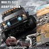The perseids 1/12 RC Crawler 4WD Off-Road RTR Truck,Military-Style 4x4 Body, Metal Chassis & Drive Shaft, 2.4GHz Remote, LED Headlights view 3