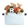 ZAACUSTOM Waterproof Personalized Basket Storage Bin with Name Foldable Personalized Toy Box for Boys Girls Kids Custom Storage Baskets Closet Shelf Nursery Boxes Cubes Organizer with Handles, 1 Pack view 3