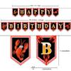 Crawfish Boil Themed Birthday Banner for Kids and Adults, Crawfish Party Supplies and Decors, Summer Crawfish Party Indoor and Outdoor Decorations, Crawfish Theme Birthday Party Celebration Sign view 2