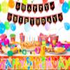 Crawfish Boil Themed Birthday Banner for Kids and Adults, Crawfish Party Supplies and Decors, Summer Crawfish Party Indoor and Outdoor Decorations, Crawfish Theme Birthday Party Celebration Sign view 3