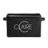ZAACUSTOM Waterproof Personalized Basket Storage Bin with Name Foldable Personalized Toy Box for Boys Girls Kids Custom Storage Baskets Closet Shelf Nursery Boxes Cubes Organizer with Handles, 1 Pack view 2