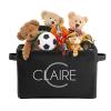 ZAACUSTOM Waterproof Personalized Basket Storage Bin with Name Foldable Personalized Toy Box for Boys Girls Kids Custom Storage Baskets Closet Shelf Nursery Boxes Cubes Organizer with Handles, 1 Pack view 3