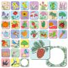 Memory Matching Game, 72 PCS Grow A Garden Matching Cards for Toddlers 36 Designs Memory Cards Educational Toys for Preschool 4 5 6 Years Old view 1