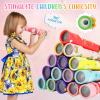 Chivao 20 Pcs Classic Kaleidoscopes Educational Toys for Party Favors Fun Kaleidoscope Toy for Stock Stuffers Bag Fillers Birthday Party School Classroom Prizes, Random Colors (Cute Style) view 4