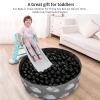 Heopeis Ball Pit Balls - Plastic Ball Play Balls BPA Free Phthalate Free Non-Toxic Play Balls for Children Ball Pit Party Brithday Ball Pool Tent,2.7inches,50pcs(Black) view 2