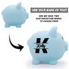 AIFLM Personalized Letter Piggy Bank Customized Name Custom Coin Bank Money Box for Girls Boys Saving Money Box Birthday Christmas Valentines Day Gift Room Decoration view 2