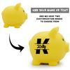 AIFLM Personalized Letter Piggy Bank Customized Name Custom Coin Bank Money Box for Girls Boys Saving Money Box Birthday Christmas Valentines Day Gift Room Decoration view 2