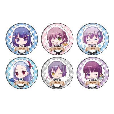 Lara Maji 21 Maid Ver. Mini Carylisto Tin Badge, Box of 6