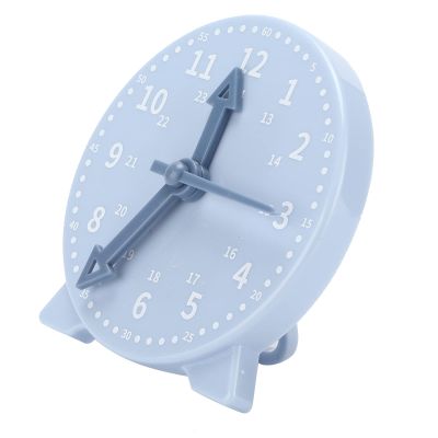 Pilipane Blue Mathematics Teaching with 3 Clock Hands, Mprince Learning Clock Model, Teacher and Classroom Supplies Learning to Tell Time for Primary School Students