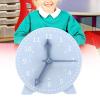 Pilipane Blue Mathematics Teaching with 3 Clock Hands, Mprince Learning Clock Model, Teacher and Classroom Supplies Learning to Tell Time for Primary School Students view 3