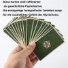 Jayiaine 78 Tarot Cards with Instruction, Waterproof, Anti-Wrinkle, Waite Tarot Cards, Deck with Exquisite Iron Box for Birthday Holiday Family Party Play Card Game,Blue view 2