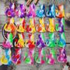 HOZKEAP 24 Packs Bulk Cat animal Backpack Mini Pop Rainbow Keychain fidgets Bubble Toys for Kids Children Classroom Students from Teacher, Birthday Party Favors view 2