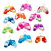 HOZKEAP 24 Packs Bulk Game controllers Mini pop Fidget Keychain,Boys and Girls Kids Birthday Party Favors Supplies Classroom Prize view 1