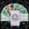 Jayiaine 78 Tarot Cards with Instruction, Waterproof, Anti-Wrinkle, Waite Tarot Cards, Deck with Exquisite Iron Box for Birthday Holiday Family Party Play Card Game,B view 2