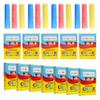 4E's Novelty 12 Boxes Sidewalk Chalk Individually Wrapped Party Favors for Kids Bulk, 3 Jumbo Sticks In Each Box, Easter Basket Stuffers, Goodie Bag Fillers Toddlers Summer Gift Toy view 1