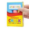 4E's Novelty 12 Boxes Sidewalk Chalk Individually Wrapped Party Favors for Kids Bulk, 3 Jumbo Sticks In Each Box, Easter Basket Stuffers, Goodie Bag Fillers Toddlers Summer Gift Toy view 2