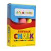 4E's Novelty 12 Boxes Sidewalk Chalk Individually Wrapped Party Favors for Kids Bulk, 3 Jumbo Sticks In Each Box, Easter Basket Stuffers, Goodie Bag Fillers Toddlers Summer Gift Toy view 3