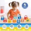 YYDeek Alphabet Learning Toys, Lock and Key Toddler Toy for Ages 2-4, Preschool Learning Activities, Kindergarten Classroom Must Haves, ABC Montessori Toys for 3 Year Old view 3