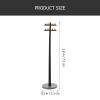 GANAZONO Miniature Pole Set of 6 for Model Train Scenery 1 100 Scale Realistic Telephone Poles for DIY Micro Landscape Decor view 2